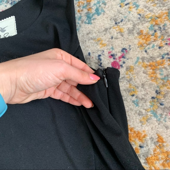 Tabitha | Black and White Dress - Picture 4 of 9